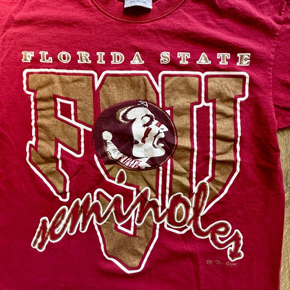 Vintage Florida State Seminoles FSU The Game Shirt LG